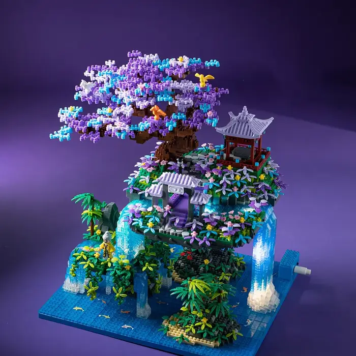 Blocs de construction ABS multicolores pour créer des mondes enchantés pour les occasions spéciales et le développement créatif