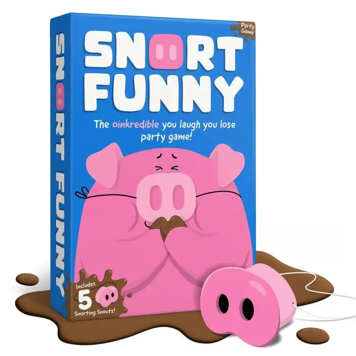 HOT Fournit des jeux de société amusants avec 5 nez de cochon jouets et des cartes de défi pour que 