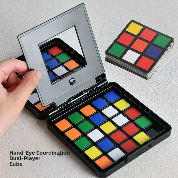 Jeu de société éducatif interactif parent-enfant, puzzle coloré pour 2 joueurs, améliore l'intellige
