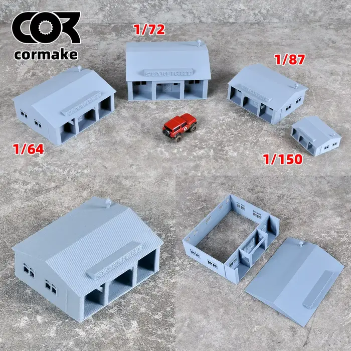 Kit de Maquette Architecturale Maison de Café Assemblage Bâtiment Chemin de Fer Diorama Echelle HO Occasions Spéciales