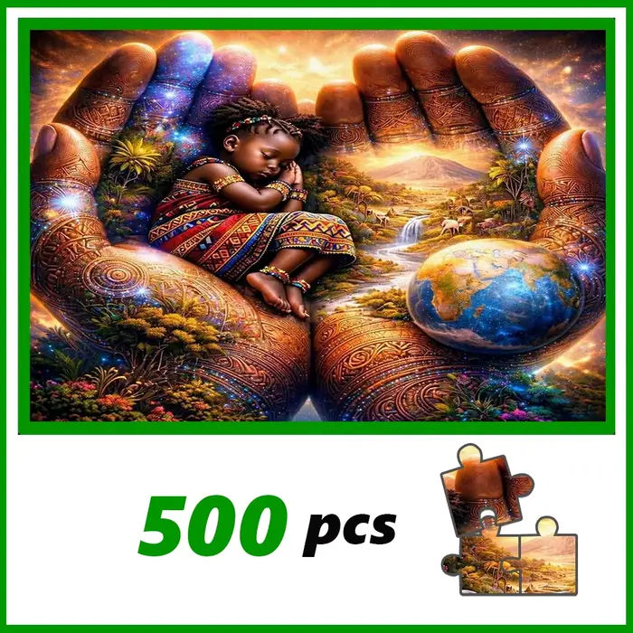 Un puzzle de haute qualité de 500/1000 pièces, parfait pour les adultes, est un jeu familial amusant