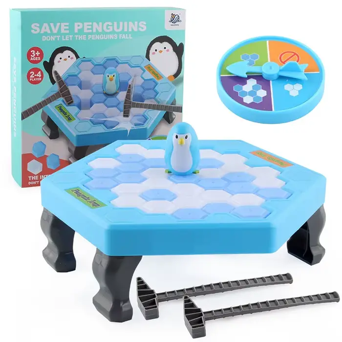 Jeu de société Penguin Trap Ice Breaking Board Game, interactif pour enfants, fête de famille, cadea