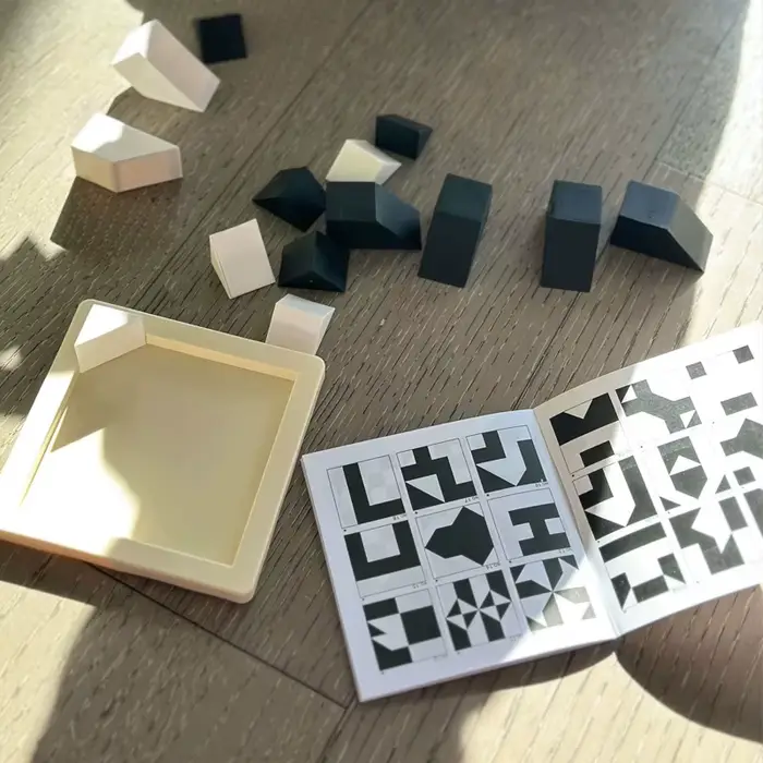 Puzzle de blocs cachés en plastique