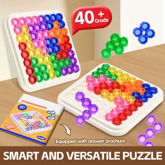 Jouets de puzzle Tangram Montessori figurines géométriques 3D jeu d'entraînement à la pensée logique jouets éducatifs pour enfants occasions spéciales