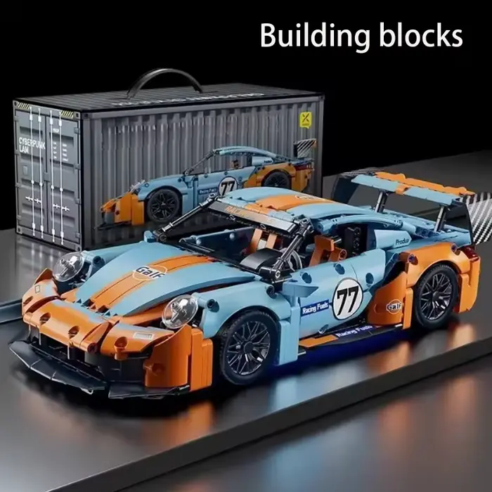 1:14 blocs de Construction ensemble de voiture jouet de Construction, conception modèle à collection