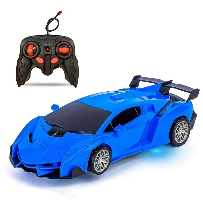 Voiture télécommandée pour enfants, transformation à un bouton 360 °   Véhicule jouet à dérive, voit