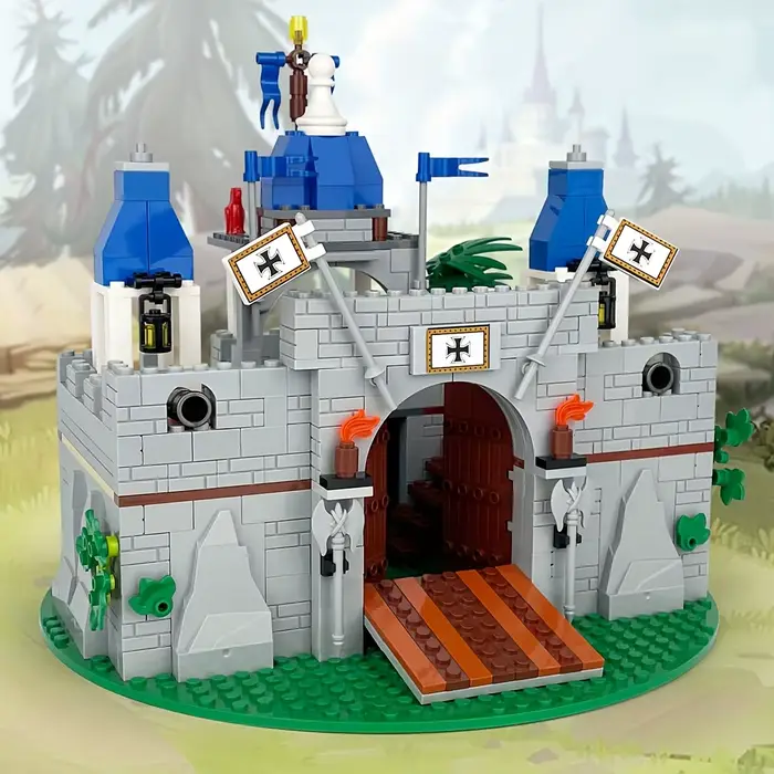 Modèle de construction de château romain pour enfants et adultes jouet historique à faire soi-même pour occasions spéciales comme Noël Halloween et anniversaire