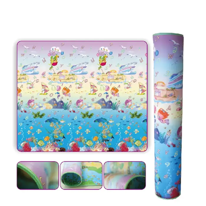 EPE hler-Tapis de jeu pour bébé, optique, écologique, pliable, pour la sécurité des enfants