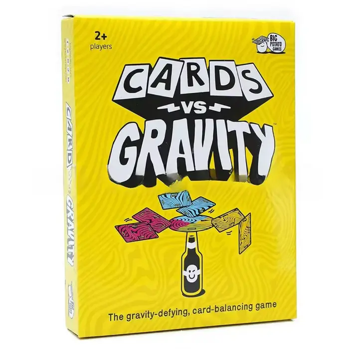 Nouveau jeu de cartes anti-gravité, jeu éducatif pour les fêtes, jeu de société pour les familles, j