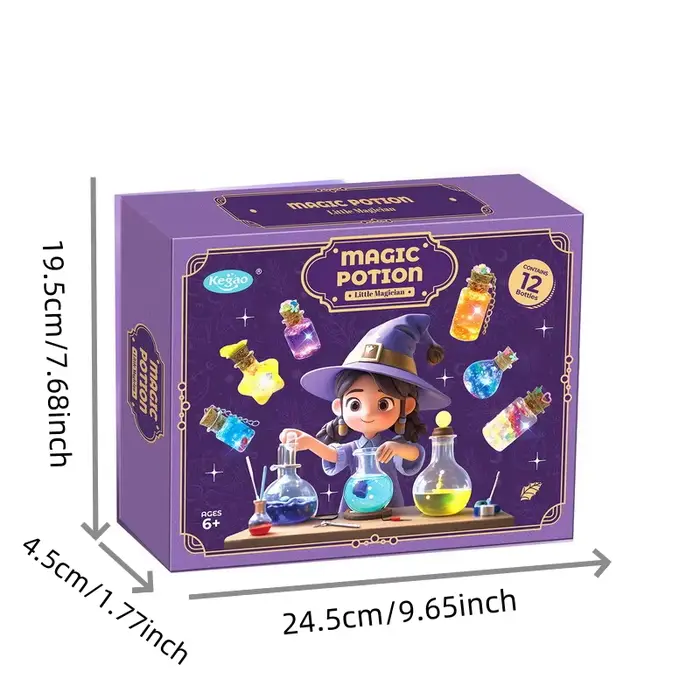 Petite potion de magicien, jouets de sorcier DIY pour enfants, expériences créatives, jouets décorat