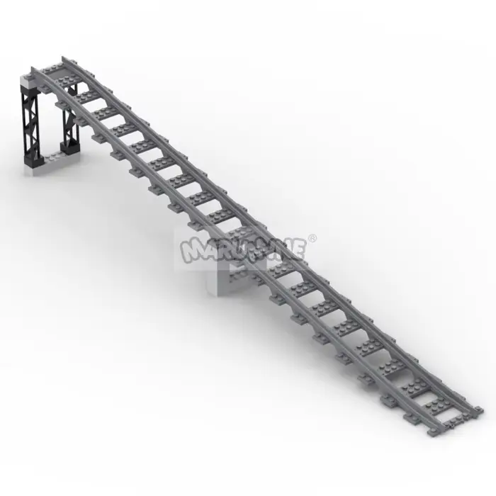 Marumine – rampe de voie ferrée MOC pour chemin de fer