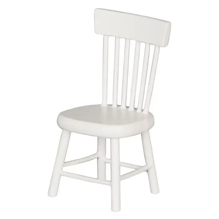 Meubles miniatures pour maison poupée, jouet, Table/chaise blanche, cuisine, salle à manger, bureau/