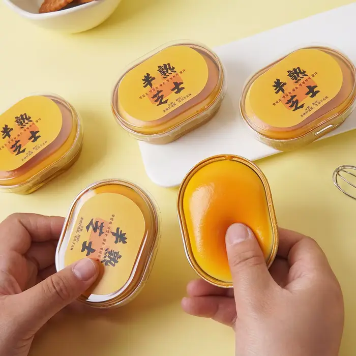 Squishy simulé fromage pain presser jouet soulagement du stress lente augmentation sensorielle Fidget pour l'anxiété tdah autisme cadeau pour enfants adultes