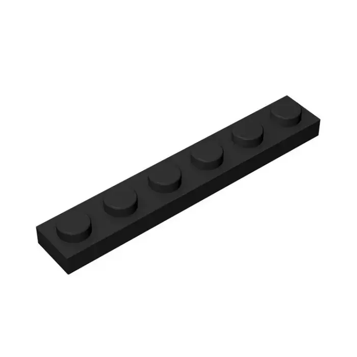 MOC 10 pièces 3666 1X6 plaque blocs de construction Kit haute technologie conseil maison briques particules bricolage
