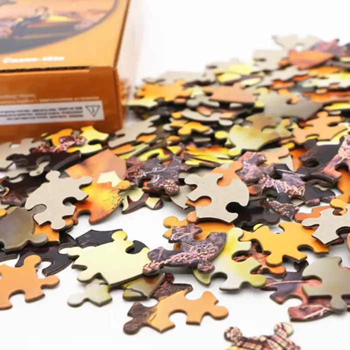 500 pièces Puzzle créatif diverses paysages assemblage photo adultes Anti-Stress Puzzles jouets pour