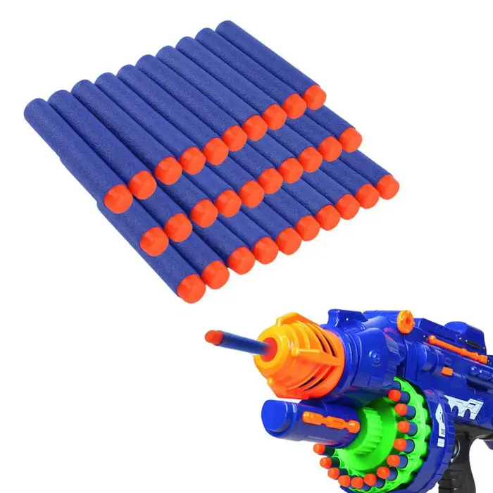 Balles de recharge rondes à tête ventouse en EVA pour pistolets jouets pour enfants, accessoires pou