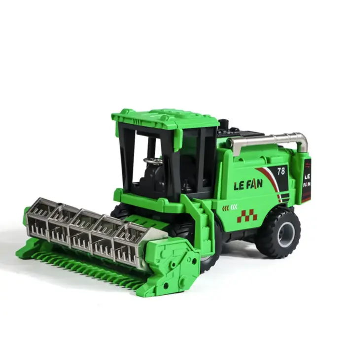 Récolteuse amusante, Simulation de ferme, tracteur, grue, chariot d'agriculteur, camion à benne basculante, compétences manuelles, ingénierie, inertie, voiture, cadeaux