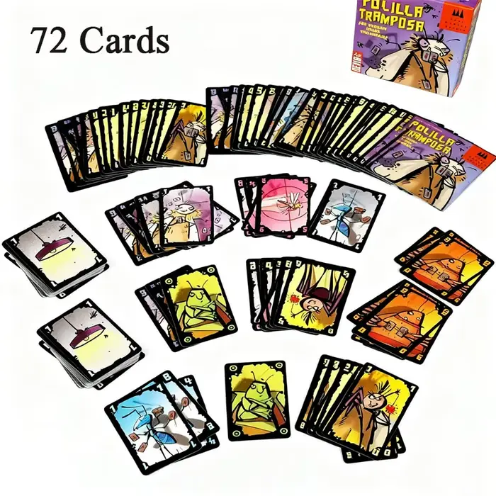 Jeu de cartes de table Moth, cafard royal, jeu de stratégie, jeu de société, jeu de fête parfait