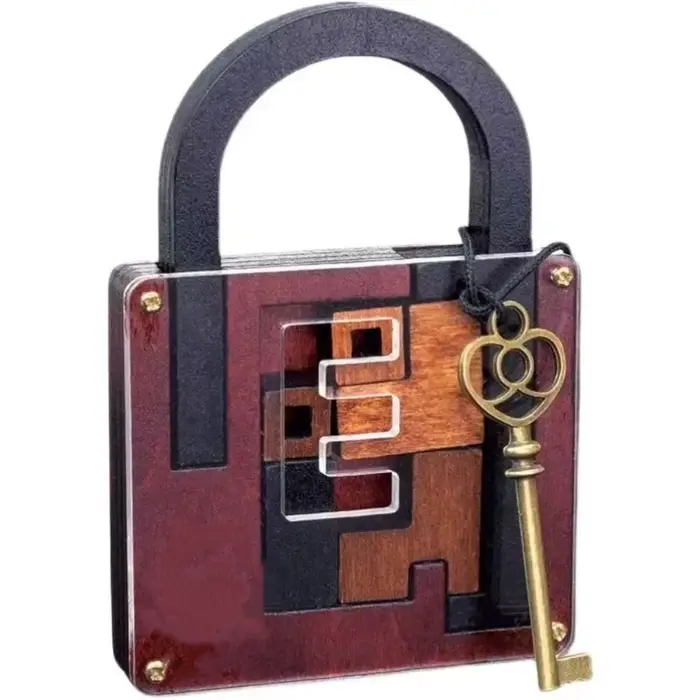 Casse-tête en bois éducatif pour le développement cognitif, puzzle de difficulté élevée, labyrinthe de QI, jouet de défi de QI stimulant