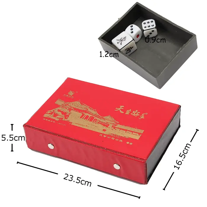 Jeu de société traditionnel chinois de MahJong