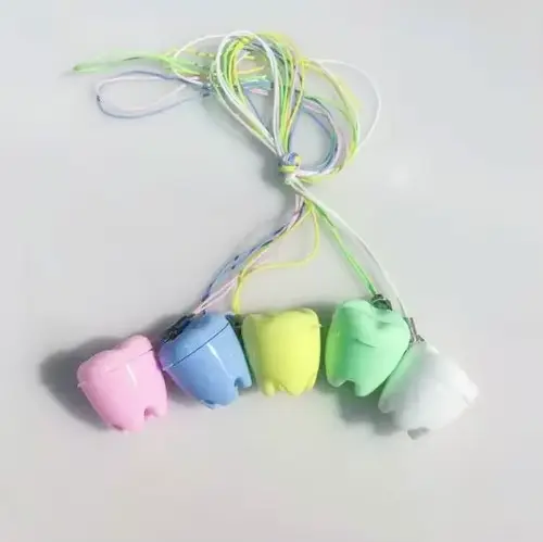 Boîte à dents de bébé, anglais/russe/français/espagnol, organisateur de dents de lait en bois, range