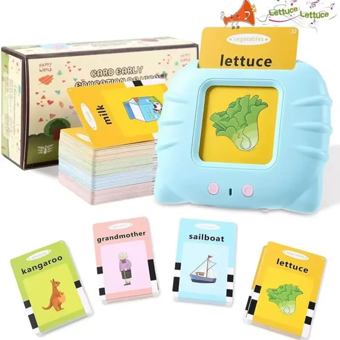 Cartes Flash parlantes d'apprentissage éducatif pour enfants de la maternelle