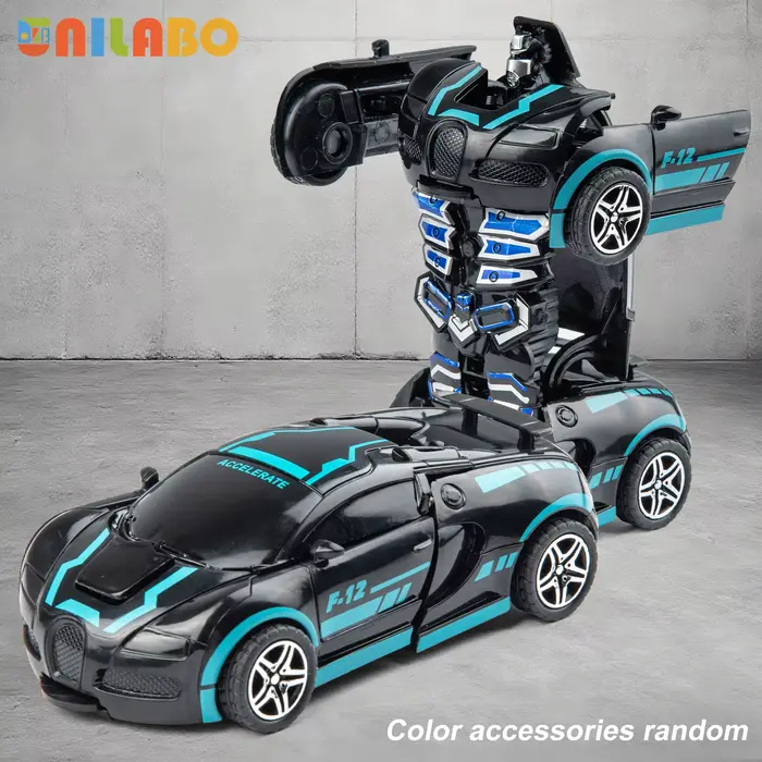 Jouets de voiture de sport Robot Transformable, sans piles, cadeau éducatif pour enfants, modèle de 