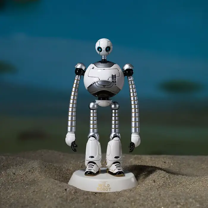 Nouveau en stock : Figurine de collection The Wild Robot Roz, jouet artistique tendance, décoration 
