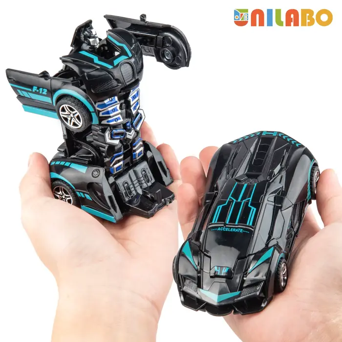 Jouets de voiture de sport Robot Transformable