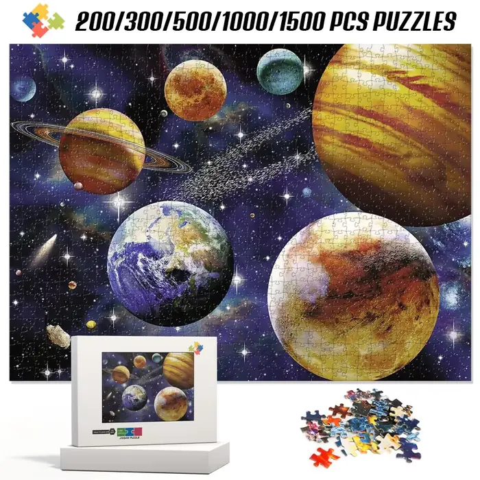 Puzzle de planètes de la Terre