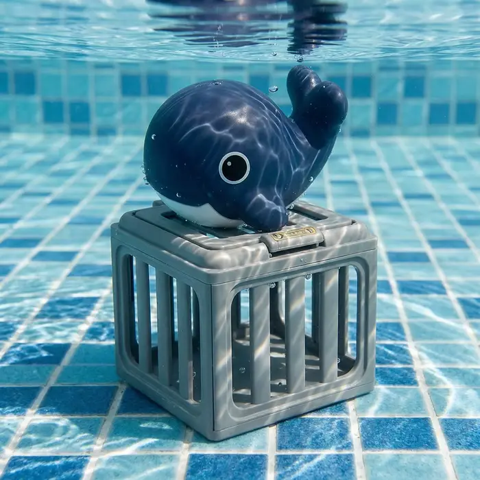 Jouets de plongée pour enfants avec boîte à poissons, animaux flottants, jeu de piscine aquatique pour garçons et filles, cadeaux amusants pour fêtes de plage en plein air