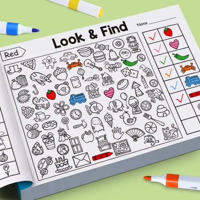 Livre d'exercices de coloriage pour enfants