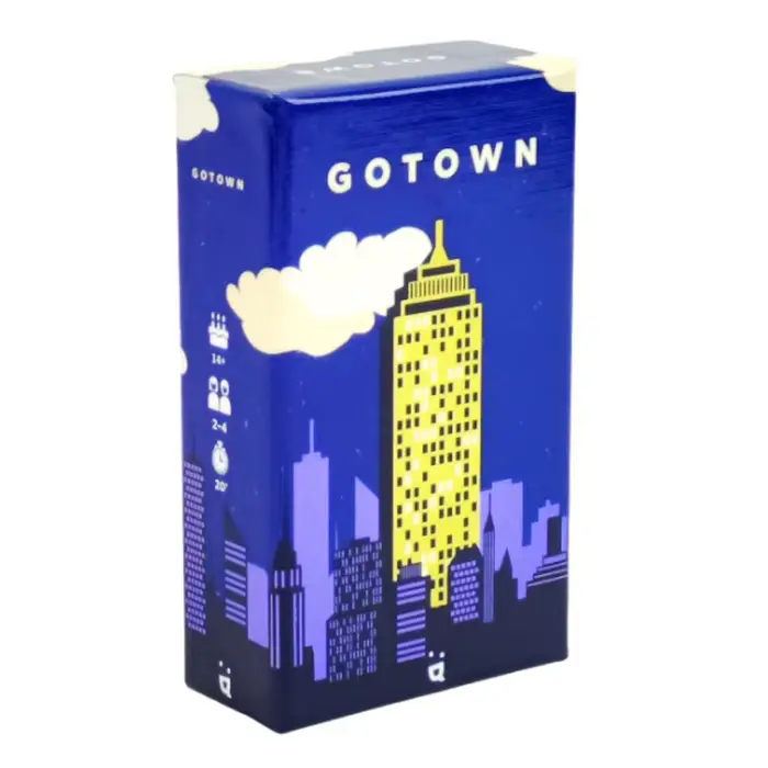 Jeu de cartes GoTown, puzzle familial