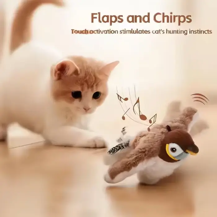 Jouet interactif pour chat
