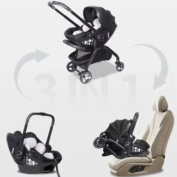 Poussette Portable pour bébé, panier de couchage pour nouveau-né, siège de voiture multifonctionnel 