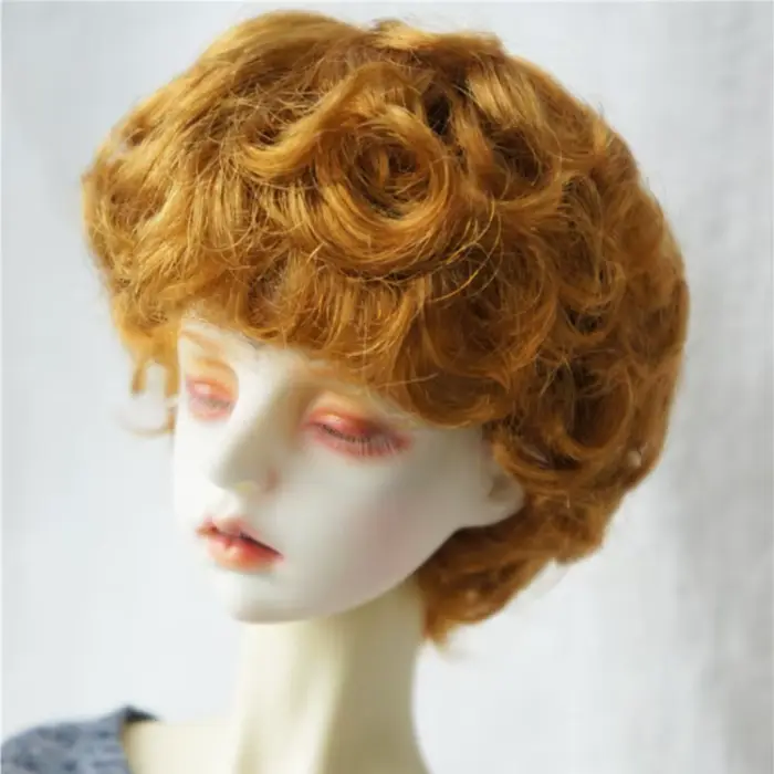 JD219 1/12 1/8 1/6 1/4 1/3 YOSD MSD SD DOD QBaby mode unisexe Cupidon bouclés BJD perruque 6-7 pouce
