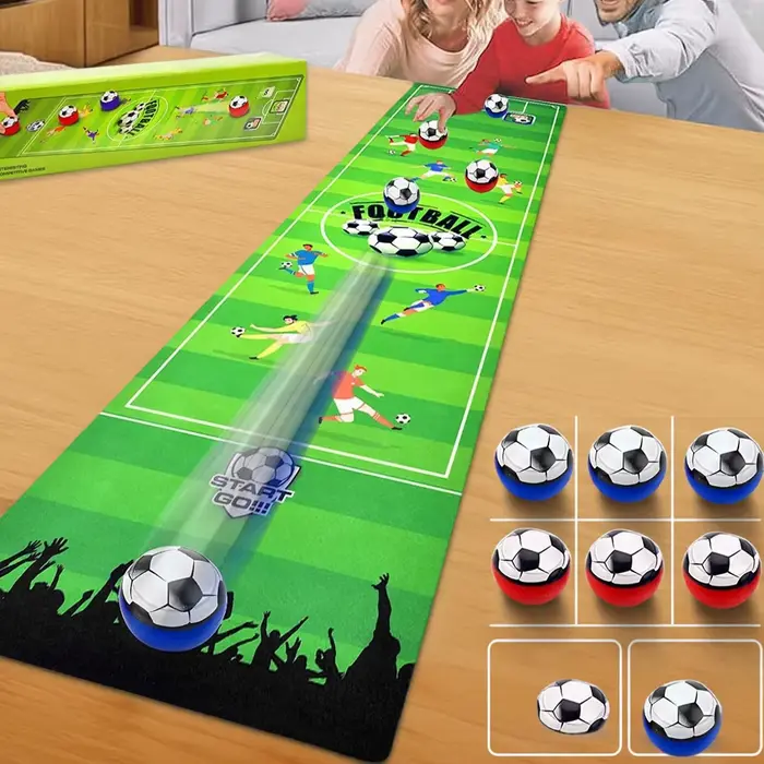 Jeu de société de bouclage de football-enfants interactifs sociaux salle de Bowling jeux de Table tapis famille ami fête jouet amusant pour les enfants