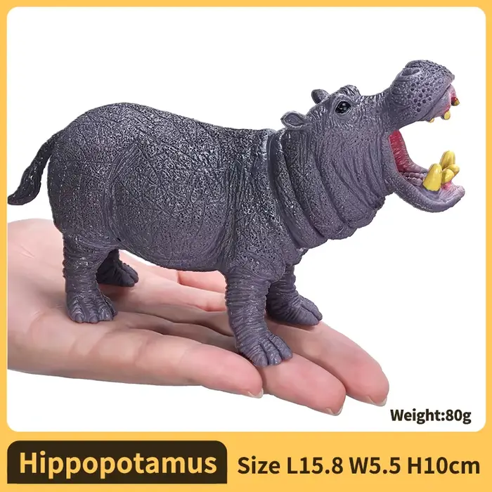 Zoo monde ferme Animal grand cheval vache cochon mouton chèvre âne modèle figurines d'action Lion ti