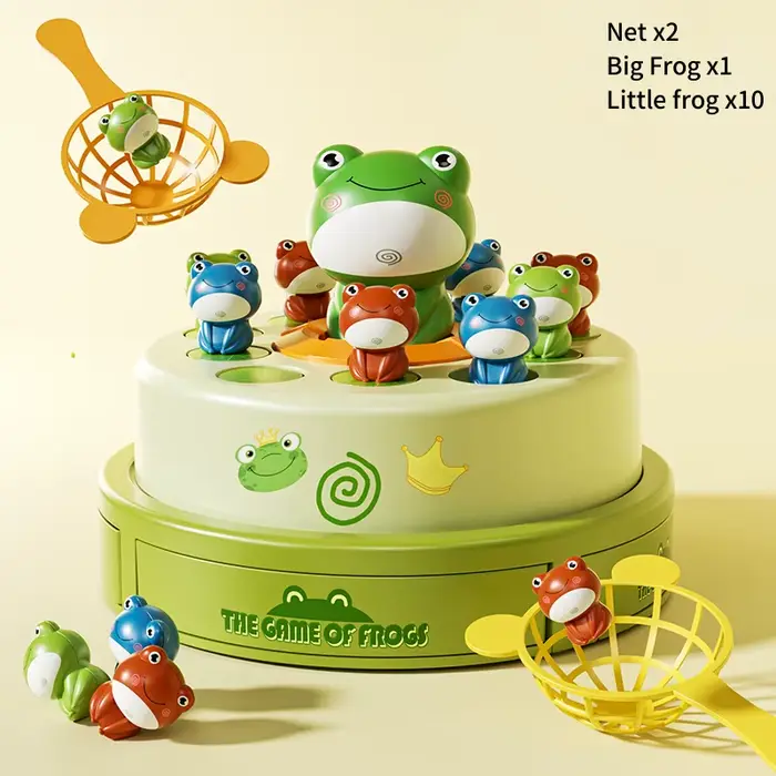 Frogy Fun : Jeu interactif de saut de grenouilles pour enfants de 3 à 6 ans, jeux interactifs parent