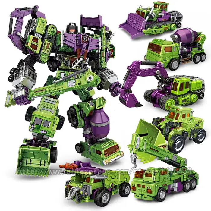 Nouveau NBK dévastateur jouet garçon Transformation KO G1 Robot voiture Anime figurine sauvetage pelle grue crochet modèle enfant adulte jouets