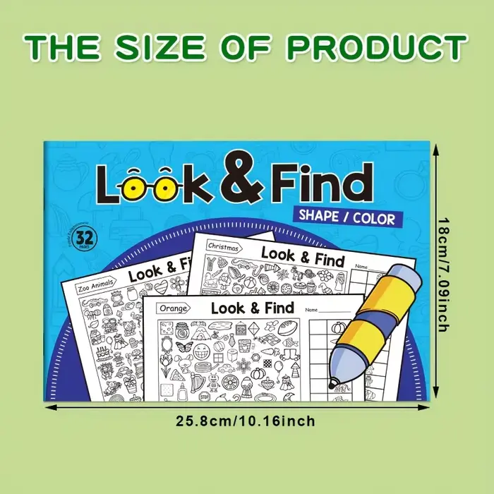 Livre d'activités de coloriage interactif pour enfants avec jeux de recherche