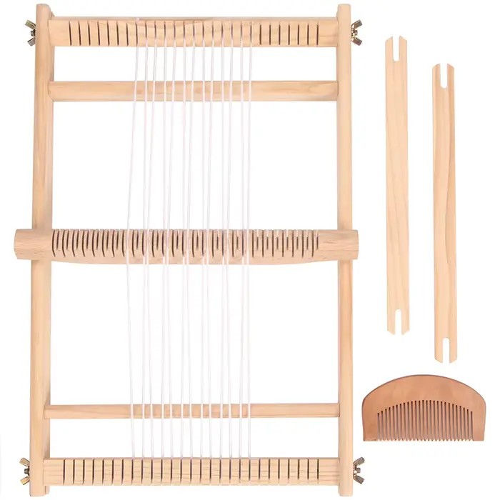 Métier à tisser multi-artisanat en bois QJH 19