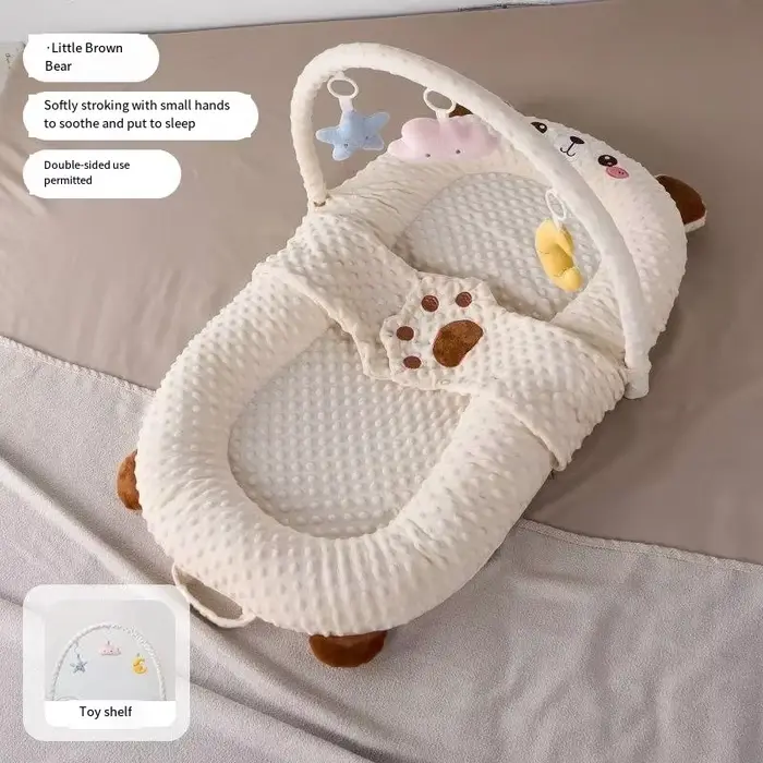 Lit dans le lit bébé et nouveau-né Anti-pression bébé 0-3 ans Anti-surprise couché sommeil outil mag