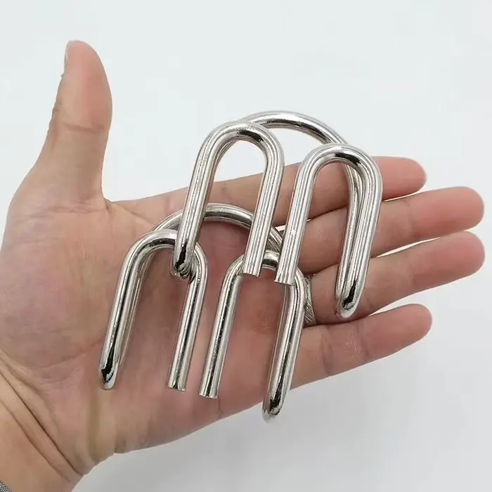 Jeu de déverrouillage de lien de fer de démêlement de grande taille