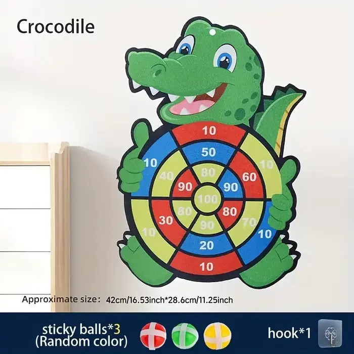 Jeux éducatifs jeu de fléchettes bébé jouet Stickey balle fléchette Sports d'intérieur enfant