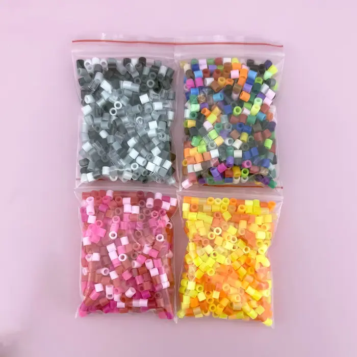 2000 pièces 5MM Hama perles Pixel Puzzle couleur mixte Hama perles bricolage cadeau à la main jouets
