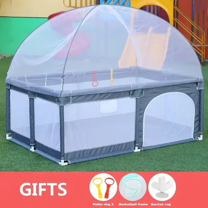IMBABY parc bébé grand parc pour enfants barrière de sécurité intérieure clôture avec mousse Anti-co