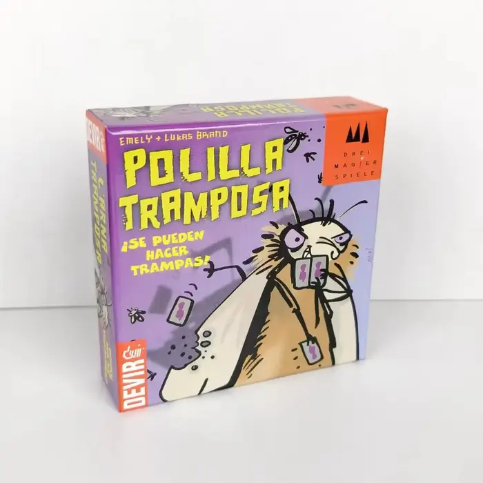 Jeu de société Polilla Tramposa, jeu de stratégie amusant pour toute la famille, pour enfants et adu