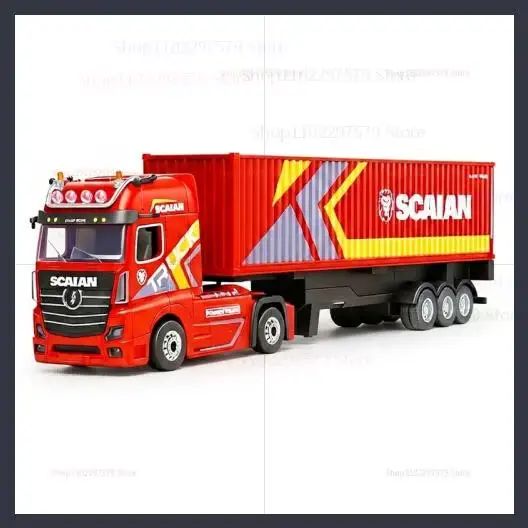 Voiture RC WLtoys 6408 2026, échelle 1:64, mini camion conteneur 4x4, camion de course à dérive avec