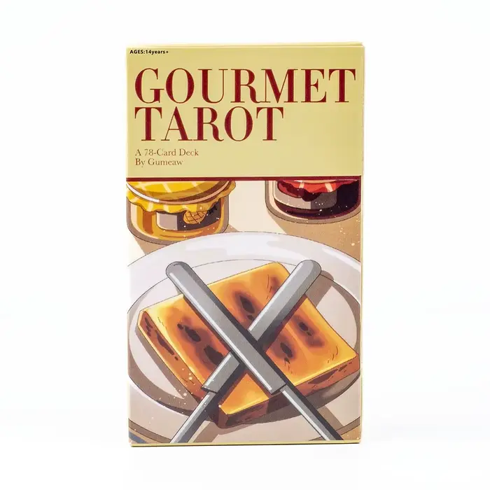Jeu de tarot gastronomique avec 78 cartes thème varié pour fêtes de famille et jeux de groupes occassions spéciales